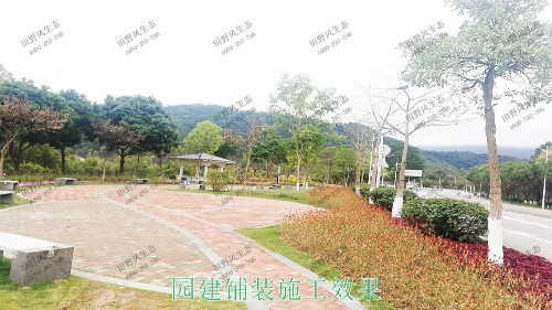 廣東河源濱江大道園林景觀工程